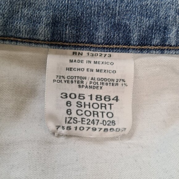 Lee Relaxed Fit At The Waist, Light Wash, Straight Leg Jeans, 6S - Picture 6 of 7